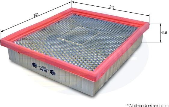 Comline EAF549 - Filtru aer allinparts.ro