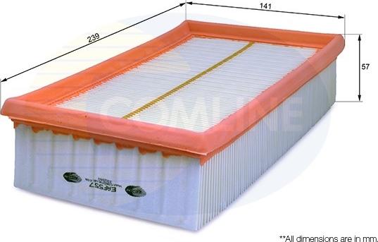 Comline EAF557 - Filtru aer allinparts.ro