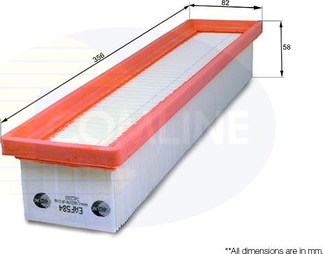 Comline EAF584 - Filtru aer - allinparts.ro
