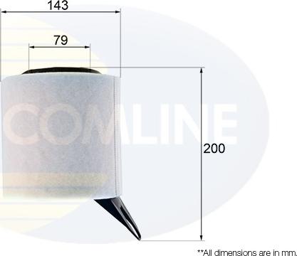 Comline EAF583 - Filtru aer - allinparts.ro