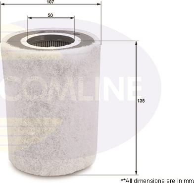 Comline EAF607 - Filtru aer allinparts.ro