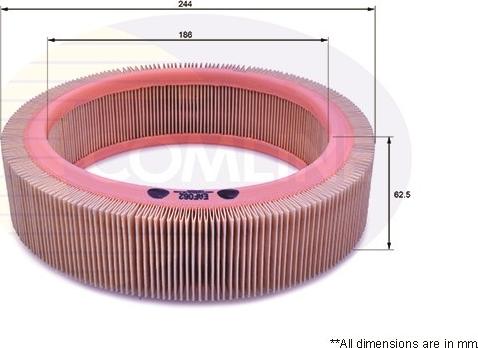 Comline EAF062 - Filtru aer allinparts.ro