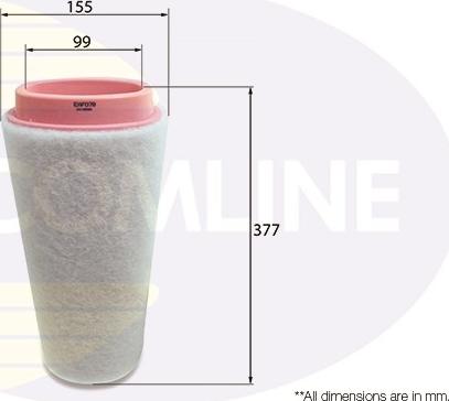 Comline EAF078 - Filtru aer - allinparts.ro