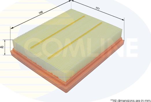 Comline EAF1089 - Filtru aer - allinparts.ro
