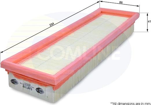 Comline EAF119 - Filtru aer allinparts.ro