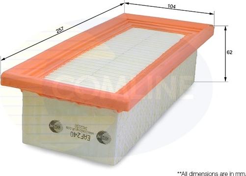 Comline EAF240 - Filtru aer - allinparts.ro