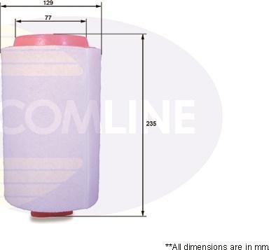 Comline EAF797 - Filtru aer allinparts.ro