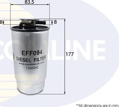 Comline EFF094 - Filtru combustibil allinparts.ro