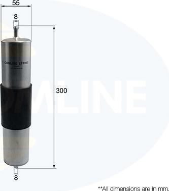 Comline EFF045 - Filtru combustibil allinparts.ro