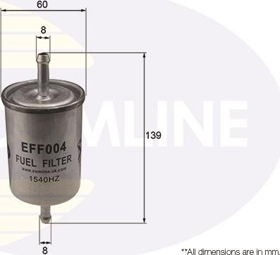 Comline EFF004 - Filtru combustibil allinparts.ro