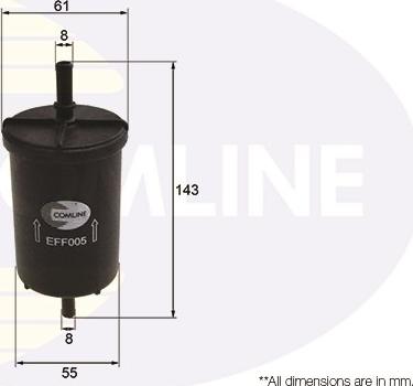 Comline EFF005 - Filtru combustibil allinparts.ro