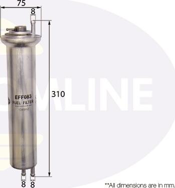 Comline EFF083 - Filtru combustibil allinparts.ro
