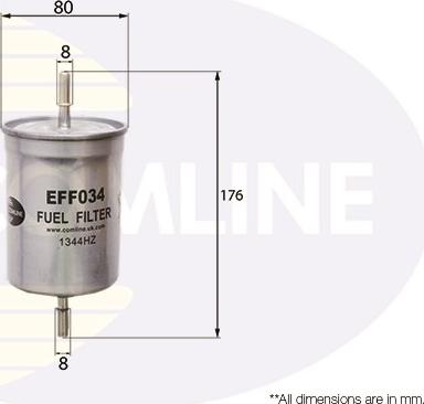 Comline EFF034 - Filtru combustibil - allinparts.ro