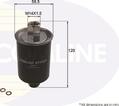 Comline EFF024 - Filtru combustibil allinparts.ro