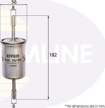 Comline EFF028 - Filtru combustibil allinparts.ro