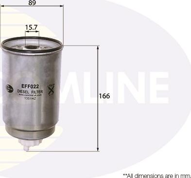 Comline EFF022 - Filtru combustibil allinparts.ro
