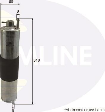 Comline EFF140 - Filtru combustibil - allinparts.ro