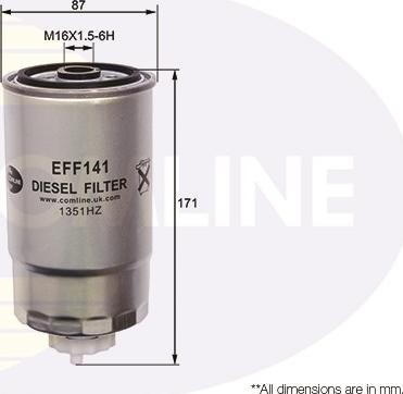 Comline EFF141 - Filtru combustibil allinparts.ro