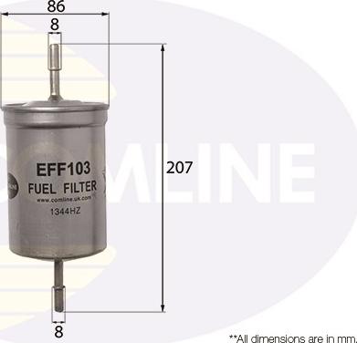 Comline EFF103 - Filtru combustibil allinparts.ro
