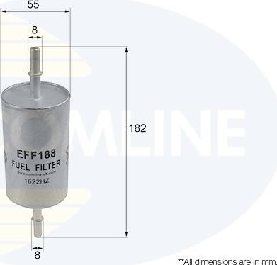 Comline EFF188 - Filtru combustibil allinparts.ro