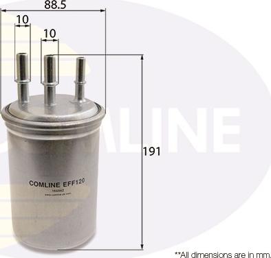 Comline EFF120 - Filtru combustibil allinparts.ro