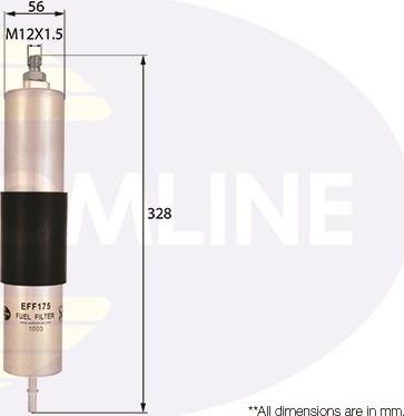 Comline EFF175 - Filtru combustibil - allinparts.ro