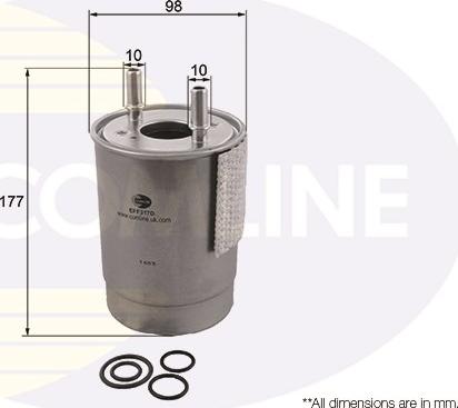 Comline EFF317D - Filtru combustibil - allinparts.ro
