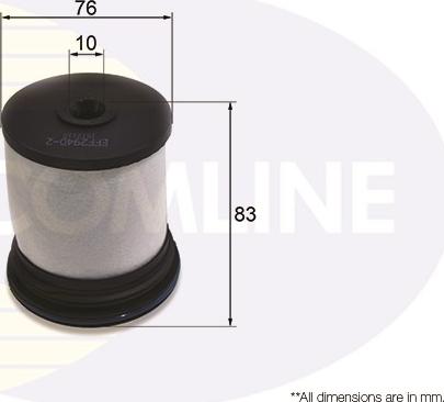 Comline EFF294D-2 - Filtru combustibil - allinparts.ro