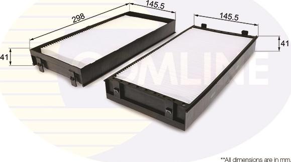 Comline EKF171 - Filtru, aer habitaclu - allinparts.ro