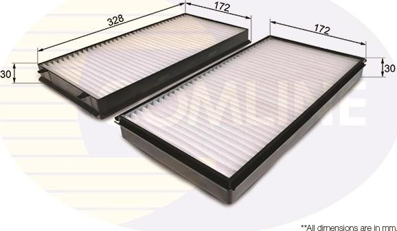 Comline EKF288 - Filtru, aer habitaclu - allinparts.ro