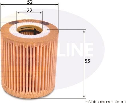 Comline EOF072 - Filtru ulei - allinparts.ro