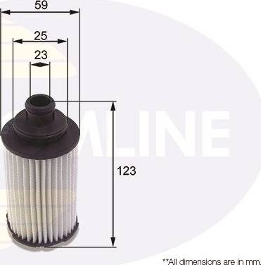Comline EOF315 - Filtru ulei - allinparts.ro