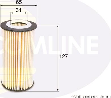 Comline EOF252 - Filtru ulei allinparts.ro