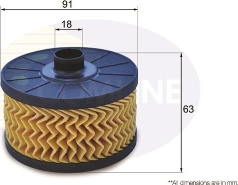 Comline EOF262 - Filtru ulei allinparts.ro