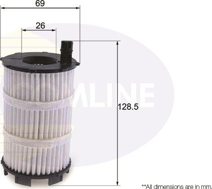 Comline EOF209 - Filtru ulei - allinparts.ro