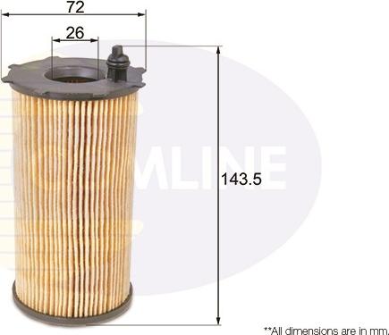 Comline EOF239 - Filtru ulei - allinparts.ro