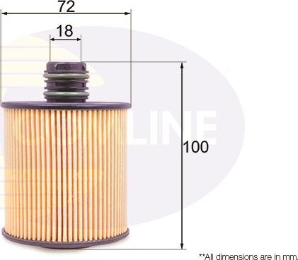 Comline EOF237 - Filtru ulei allinparts.ro