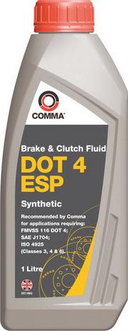 Comma DOT4ESP1L - Lichid de frana allinparts.ro