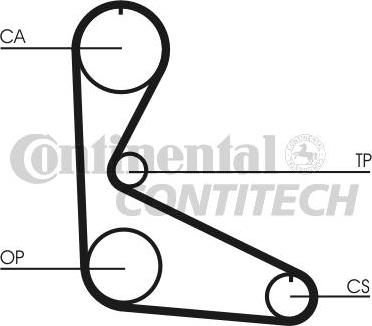 CONTINENTAL CT963K1 - Set curea de distributie allinparts.ro