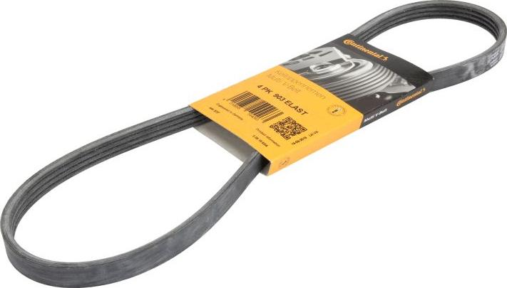 CONTINENTAL 4PK903 ELAST - Curea transmisie cu caneluri - allinparts.ro