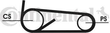 CONTINENTAL 4PK922 ELAST T1 - Set curea transmisie cu caneluri - allinparts.ro