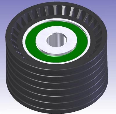 CORAM C817 - Rola ghidare / conducere, curea distributie - allinparts.ro
