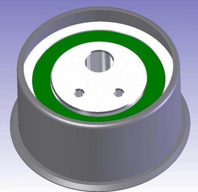 CORAM C824 - Rola intinzator,curea distributie allinparts.ro