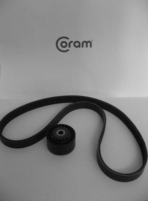 CORAM KTC991.45 - Set curea transmisie cu caneluri - allinparts.ro