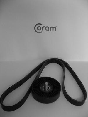 CORAM KTC1041 - Set curea transmisie cu caneluri allinparts.ro
