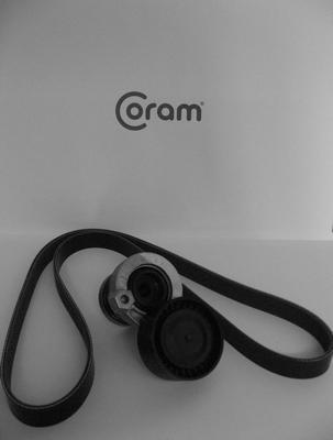 CORAM KTC1048 - Set curea transmisie cu caneluri allinparts.ro