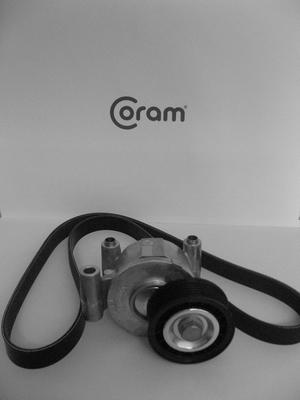 CORAM KTC1058 - Set curea transmisie cu caneluri allinparts.ro