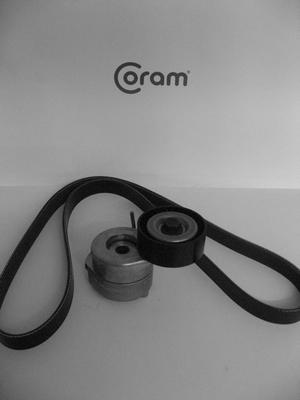 CORAM KTC1003.80 - Set curea transmisie cu caneluri - allinparts.ro