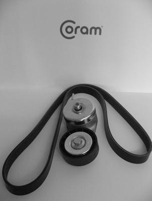 CORAM KTC1033.50 - Set curea transmisie cu caneluri - allinparts.ro