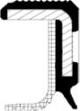 Corteco 49194074 - Simering, ax cu came allinparts.ro
